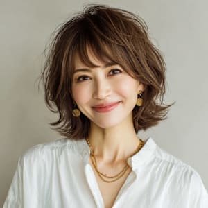 ふんわり柔らかく揺れて大人美人セミロング - hair green百合ヶ丘【ヘア グリーン ユリガオカ】掲載中