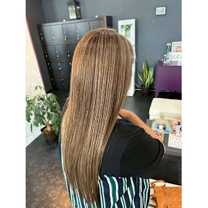 白髪ぼかしハイライト