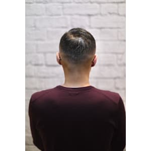 短め震災狩りフェードショート - グレイスフルバーバー プラチナム【グレイスフルバーバー プラチナム】掲載中