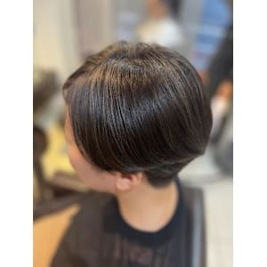 白髪ぼかしハイライトカラー