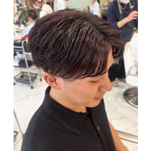 メンズパーマ／ニュアンスパーマ／フェザーパーマ