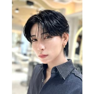 men's/メンズ/曲がる縮毛矯正/マッシュショート/韓国