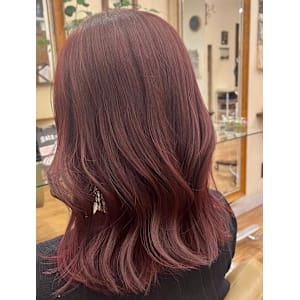 秋冬カシスピンク