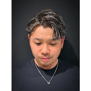 ハーフバック×ホワイトメッシュ - ヒロ銀座バーバーショップ大阪本店【ヒロギンザ バーバーショップオオサカホンテン】掲載中