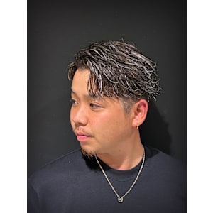 ハーフバック×ホワイトメッシュ - ヒロ銀座バーバーショップ大阪本店【ヒロギンザ バーバーショップオオサカホンテン】掲載中