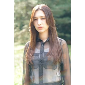 レイヤーロング/ストレートヘア