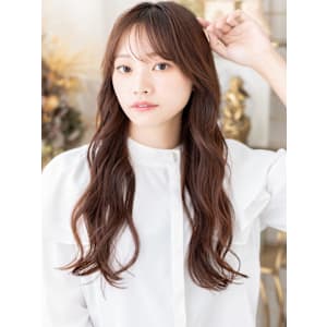 流し前髪こなれふんわりパーマエアリーロング　ココアグレージュ - COVER HAIR bliss 【カバー ヘア ブリス】川口/ららテラス川口東口駅前店【カバー ヘア ブリス カワグチララテラスカワグチヒガシグチエキマエテン】掲載中