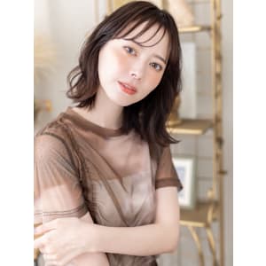 くせ毛風シースルーバングセミウェットヘア　チャンモリパーマ - COVER HAIR bliss 【カバー ヘア ブリス】川口/ららテラス川口東口駅前店【カバー ヘア ブリス カワグチララテラスカワグチヒガシグチエキマエテン】掲載中