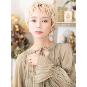 フレンチカジュアルマッシュショートパーマ　シルバーベージュ - COVER HAIR bliss 【カバー ヘア ブリス】川口/ららテラス川口東口駅前店【カバー ヘア ブリス カワグチララテラスカワグチヒガシグチエキマエテン】掲載中