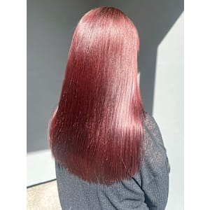 カシスピンク ダブルカラー ダメージレスカラー ロングヘア - NAKAO COIFFURE【ナカオ コアフュール】掲載中