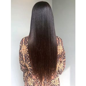 縮毛矯正 酸性ストレート ロングヘア ダメージレス サラツヤ