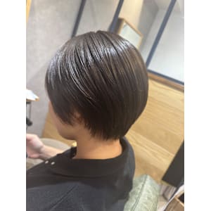 丸みショートボブ