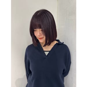 ボブミニボブボルドーカラー暖色カラー - YOKE【ヨーク】掲載中