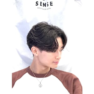 韓国メンズヘア/カルマパーマ/ニュアンスパーマ*渋谷/MEN