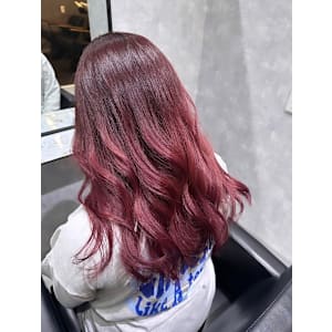 グラデーションカラー【ケアブリーチ/ダブルカラー/髪質改善】