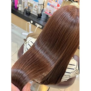 レイヤーロング美髪くびれワンカールシルキーベージュ