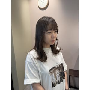 オリーブグレージュ/ブリーチなし - 半個室 rire hair 大野城店【ハンコシツリールヘアー オオノジョウテン】掲載中