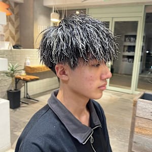 ツイスト×メッシュキャップハイライト