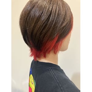 ショート／インナーカラー