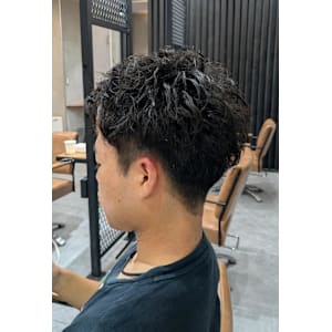 メンズショートパーマ