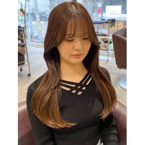 ベージュカラー 髪質改善 韓国風ヘア 顔周りカット 20代 - CAPA  central 天神・大名店【キャパ セントラル テンジン ダイミョウテン】掲載中