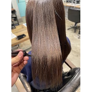 ケアカラー+髪質改善トリートメント - hair Luk 拝島店【ヘアールク ハイジマテン】掲載中