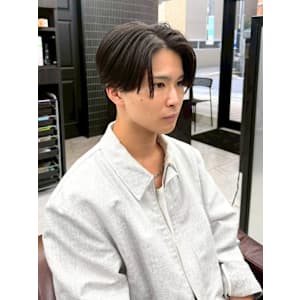 韓国センターパート　韓国メンズヘア　