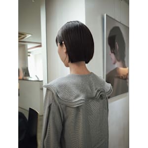 30代40代におすすめ！艶のあるコンパクトボブ