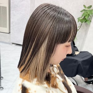 ベージュ系アンブレラカラー - kamiiro ハイトーン/ブリーチ/ダブルカラー/髪質改善【カミイロ ハイトーン ブリーチ ダブルカラー カミシツカイゼン】掲載中