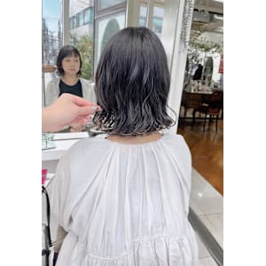 【ボブパーマ】