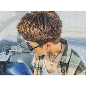 メンズスタイル - メンズパーマ×メンズブリーチ メンズヘアサロン YUIMARL SLOW 倉敷店【メンズパーマメンズブリーチ メンズヘアサロン ユイマァルスロウ クラシキテン】掲載中