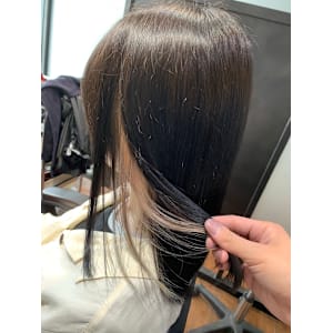 インナーカラー/ホワイトベージュ