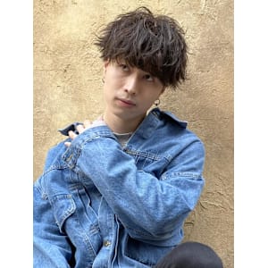 ニュアンスマッシュショート/メンズ