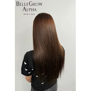 水素トリートメント＋カラー＋エクステ