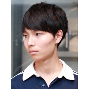 メンズショート マッシュショート 10代 20代 眉毛カット