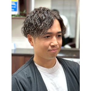 メンズパーマ/スパイラ/メンズカット/銀座/有楽町＜理容室＞ - K-STYLE HAIR STUDIO【ケースタイルヘアスタジオ】掲載中