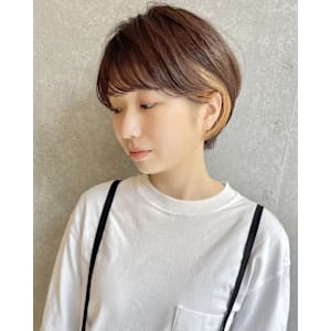 丸みヘア/インナーカラー/デザインカラー/二子玉川