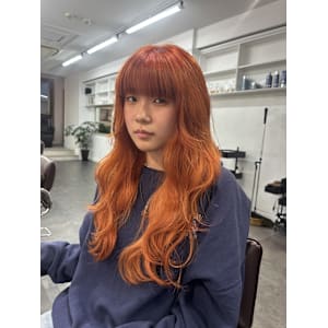 オレンジカラー/ダブルカラー/ブリーチカラー/ハイトーン - AO。【アオ】掲載中