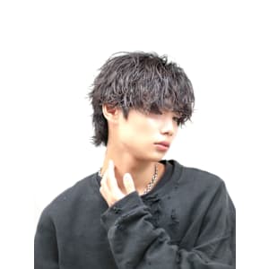 渋谷駅/学割U24/メンズサロン/フェザーパーマ - BLUCK Men's hair 渋谷【ブラック メンズヘア シブヤ】【ブラックメンズヘア シブヤ】掲載中