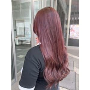 ヴリーチなし　ピンクヘア　髪質改善