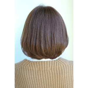 かわいくまとまる楽ちんボブ