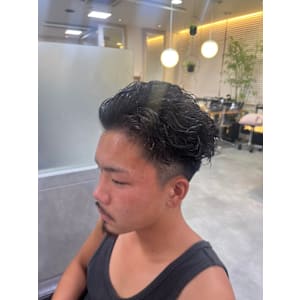 オールバックパーマ【川越/川越駅】