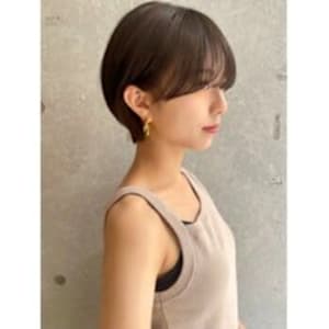 丸みヘア/アースカラー/デザインカラー/二子玉川