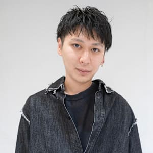 ベリーショート ストレート 黒髪 短髪