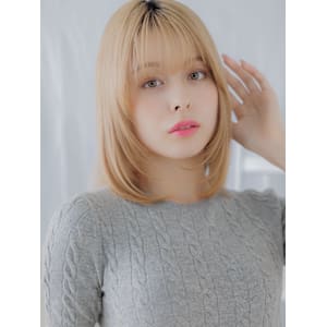 垢抜けハイトーンカラー小顔ウルフレイヤー　シャギーカット - mod's hair【モッズヘア】上尾/上尾西口店【モッズヘア アゲオ アゲオニシグチテン】掲載中