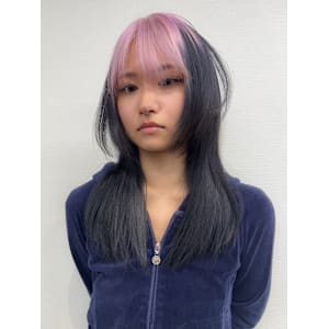 ルーツカラー　ケアブリーチ　ブリーチカラー　原宿/表参道 - Null 原宿店 デザインカラー/ダブルカラー【ヌルハラジュクテン デザインカラー ダブルカラー】掲載中