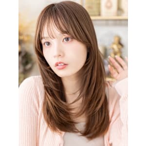 こなれシャギーカットツヤ感レイヤーロング　オリーブグリーン - COVER HAIR bliss【カバーヘア ブリス】北浦和/北浦和西口店【カバー ヘア ブリス キタウラワ キタウラワニシグチテン】掲載中