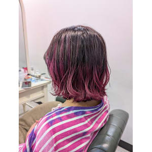 大人可愛い/裾カラー♪ - latte atelier【ラテ アトリエ】掲載中