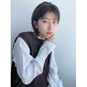 大人ショート/柔らか質感/ナチュラルヘア/艶カラー