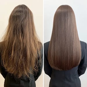 髪質改善カラーと美髪矯正